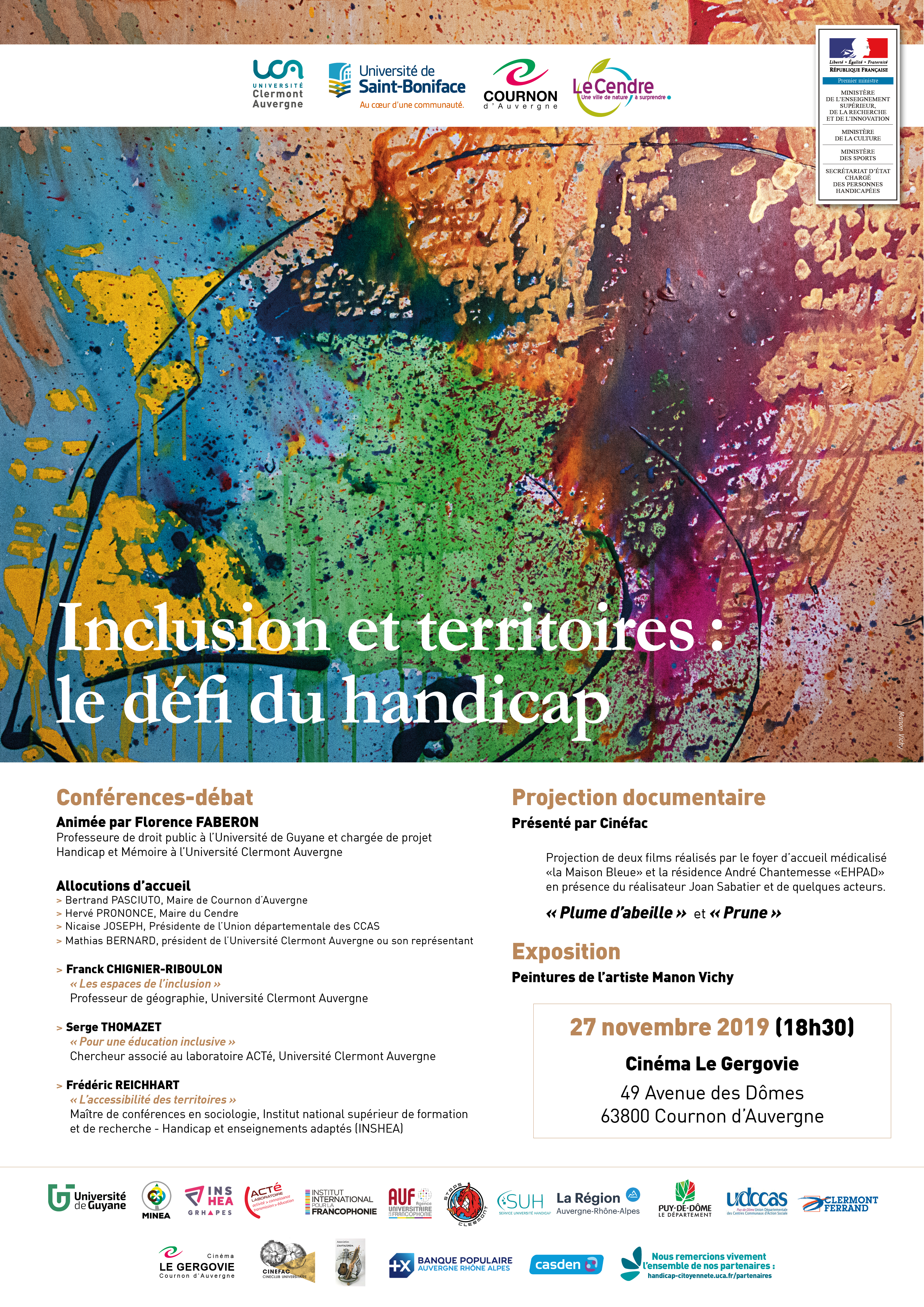 Affiche : Inclusion et territoires