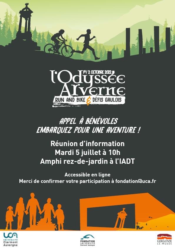 Réunion d'information bénévoles Odyssée Arverne