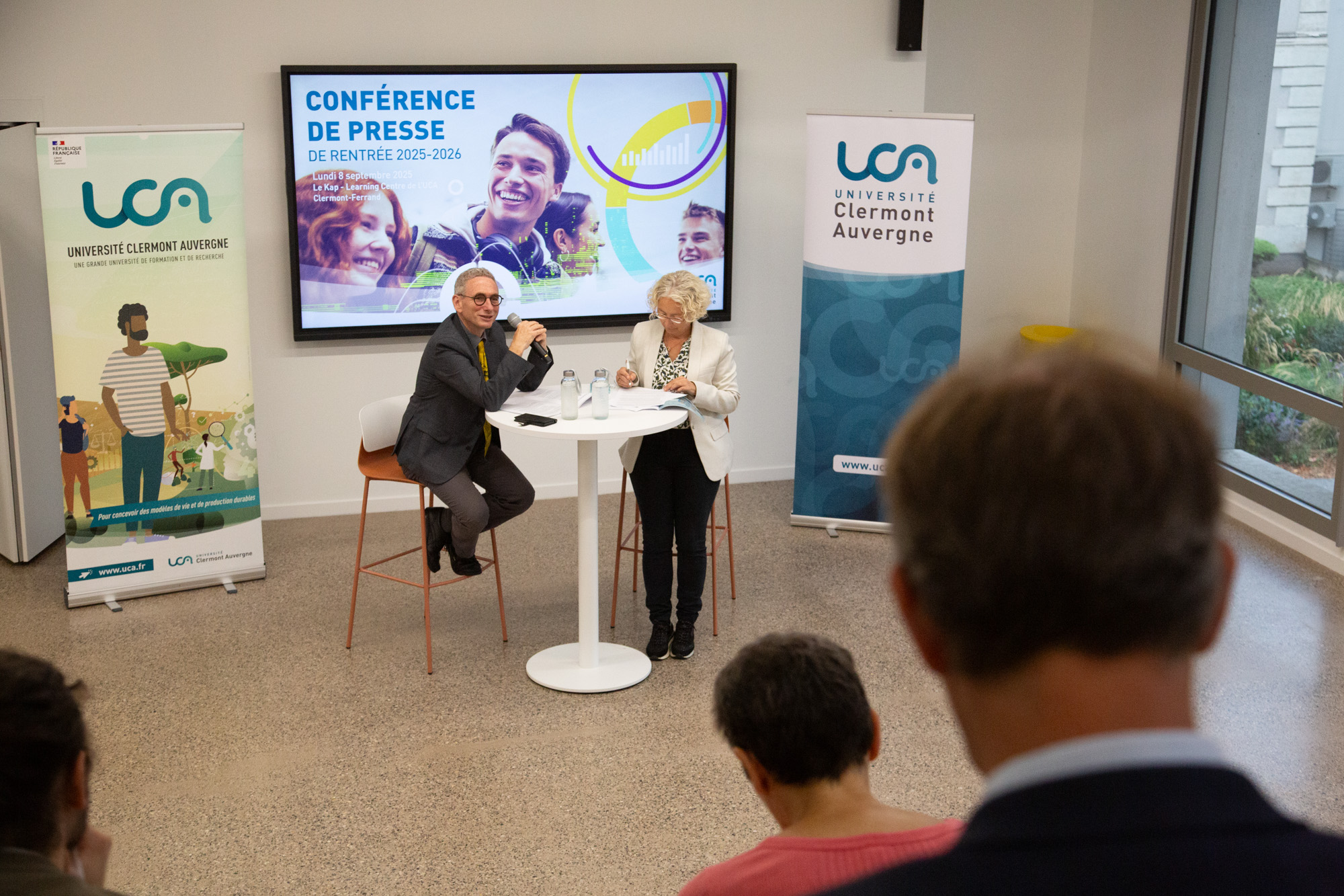 Conférence de presse de rentrée 2025-26 des étudiants, 8 septembre 2025