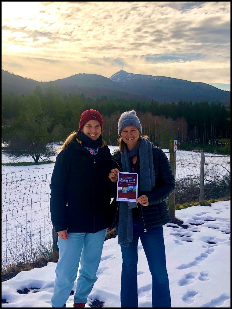 Julia Echeynne & Séverine Moune : co-organisatrices de la Winter school