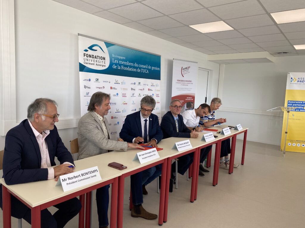© Assurance Prévention / De gauche à droite : Norbert Bontemps, Jean-Christophe Kiren, Patrick Jacquot, Mathias Bernard, David Thivel, Martine Duclos
