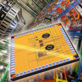 Ce générateur d'horloge, conçu à l'IN2P3, a les qualités requises pour battre la mesure dans l'électronique des futurs détecteurs du LHC haute luminosité. © Patrick Dumas/CNRS-IN2P3