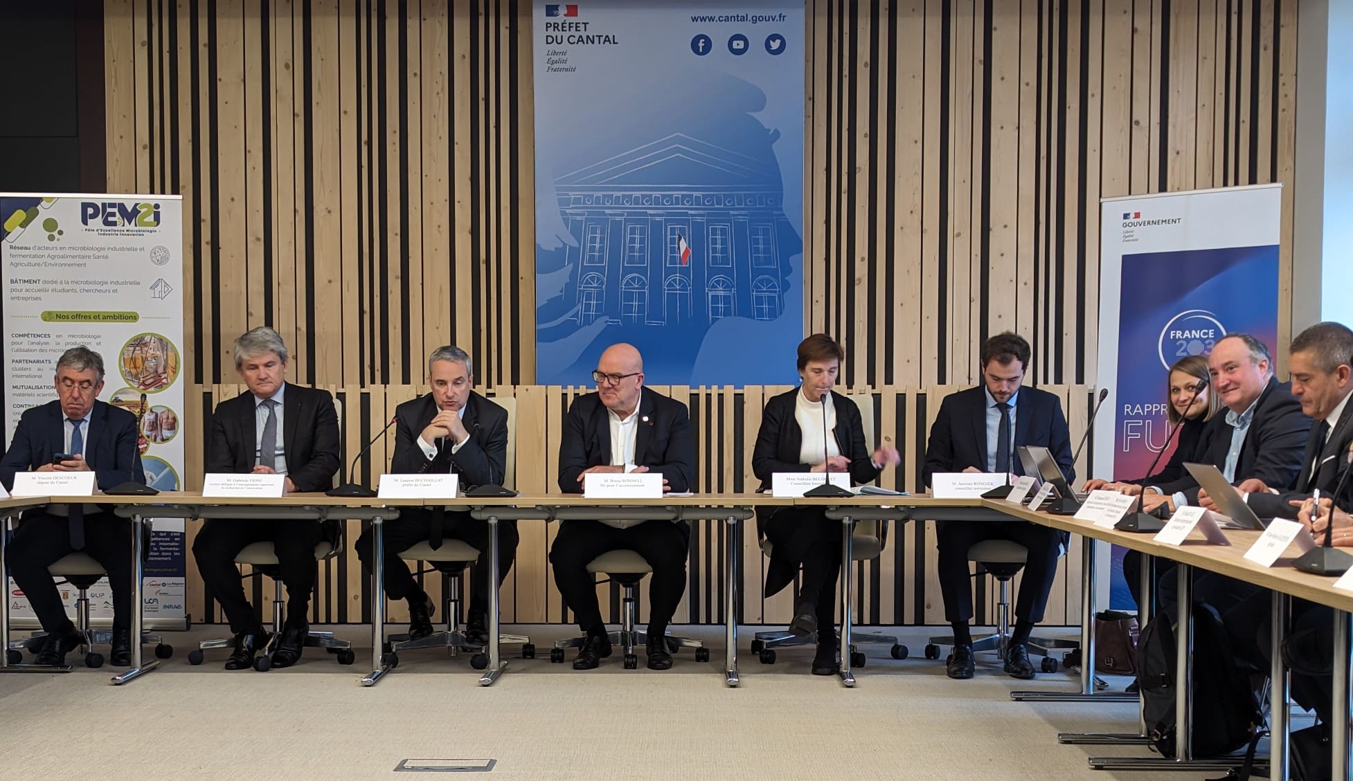 M. Bonnell, Campus Universitaire Aurillacois était lauréat de l'appel à manifestation d’intérêts Compétences et Métiers d'Avenir (PIA France 2030)